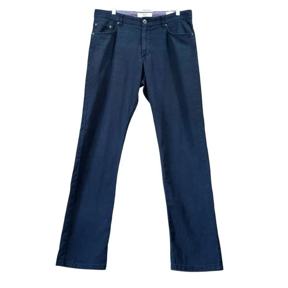 Brax Feel Good Cooper Fancy Blue Regular Fit Men’s 34x32